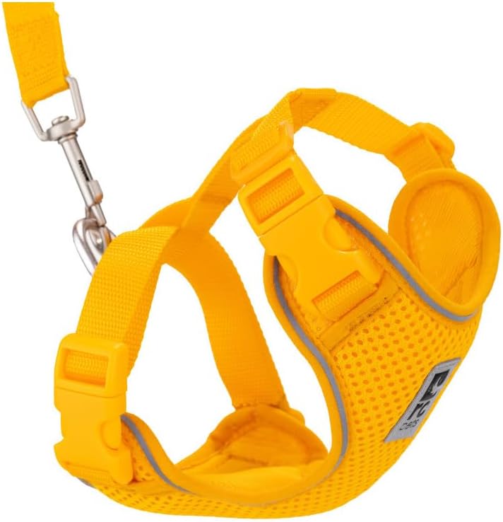 RC Pet Products Adventure Kitty Harness, Cat Walking Harness, Large, Marigold (53805198)